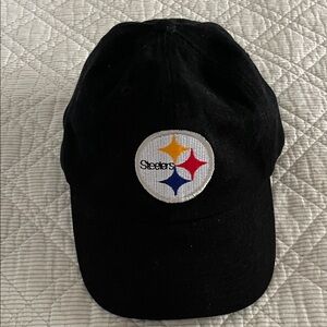 Black Cap with Embroidered Logo